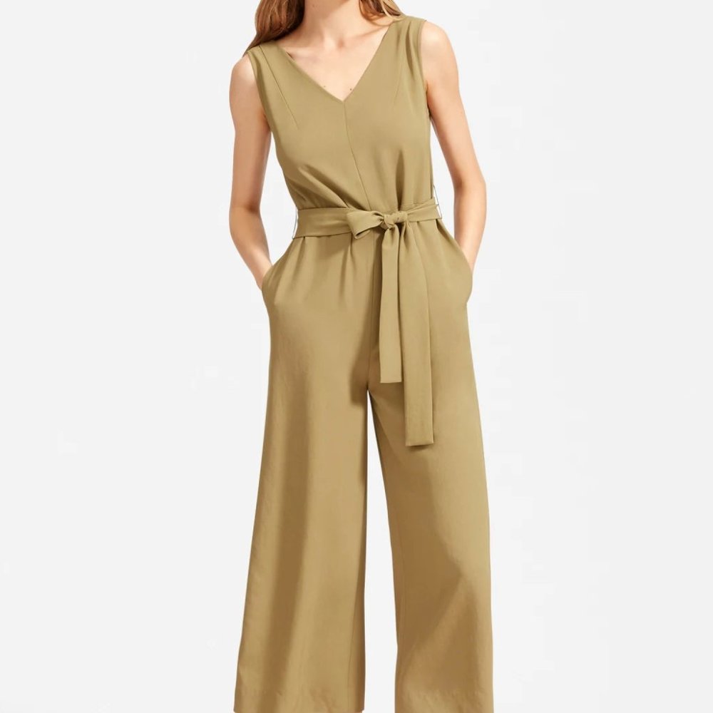 Everlane Japanese GoWeave Essential Jumpsuit